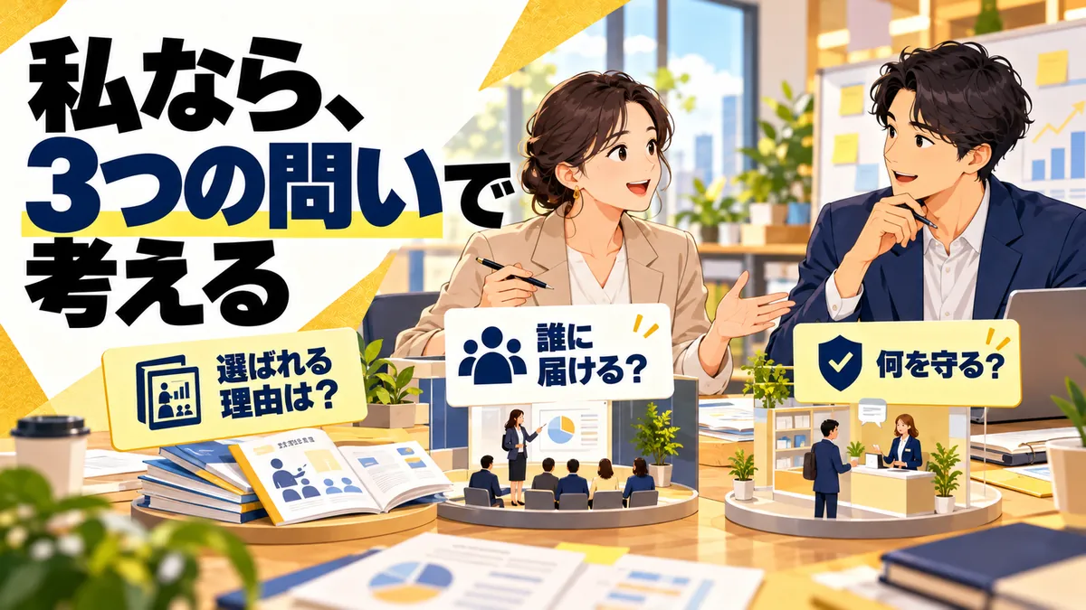 あなたの仕事に置き換えると