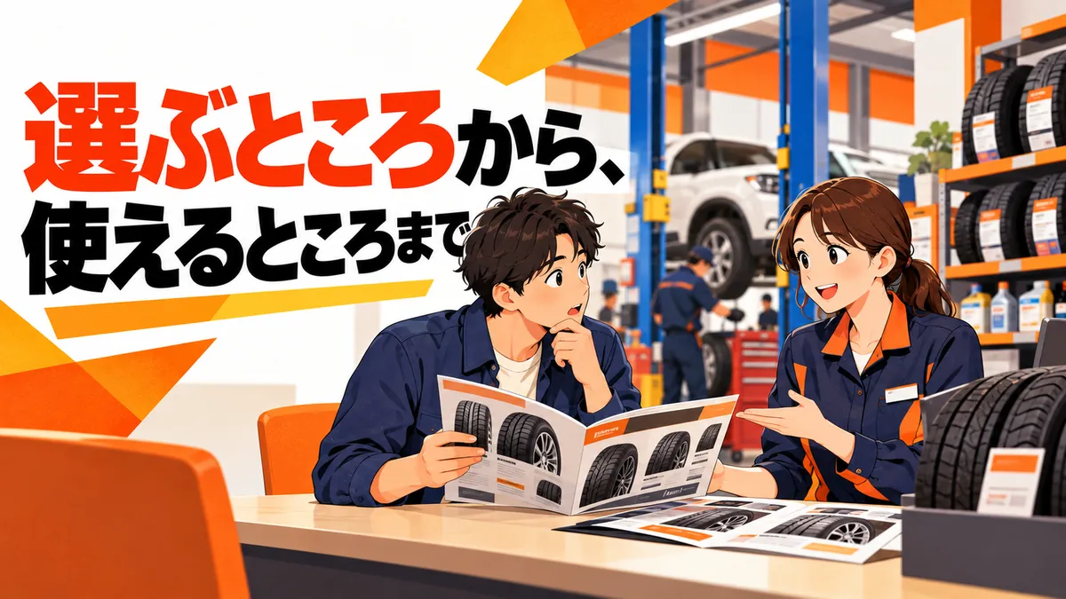 用品を選ぶ相談から作業までの場面を伝える