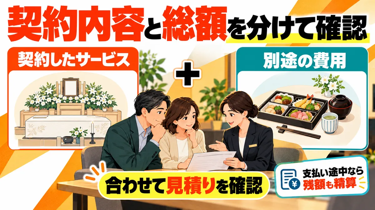 掛金と利用時の支払いを分ける