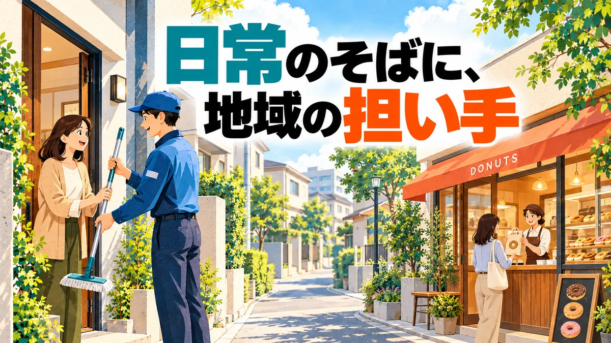 モップとミスド、共通点はどこにある?