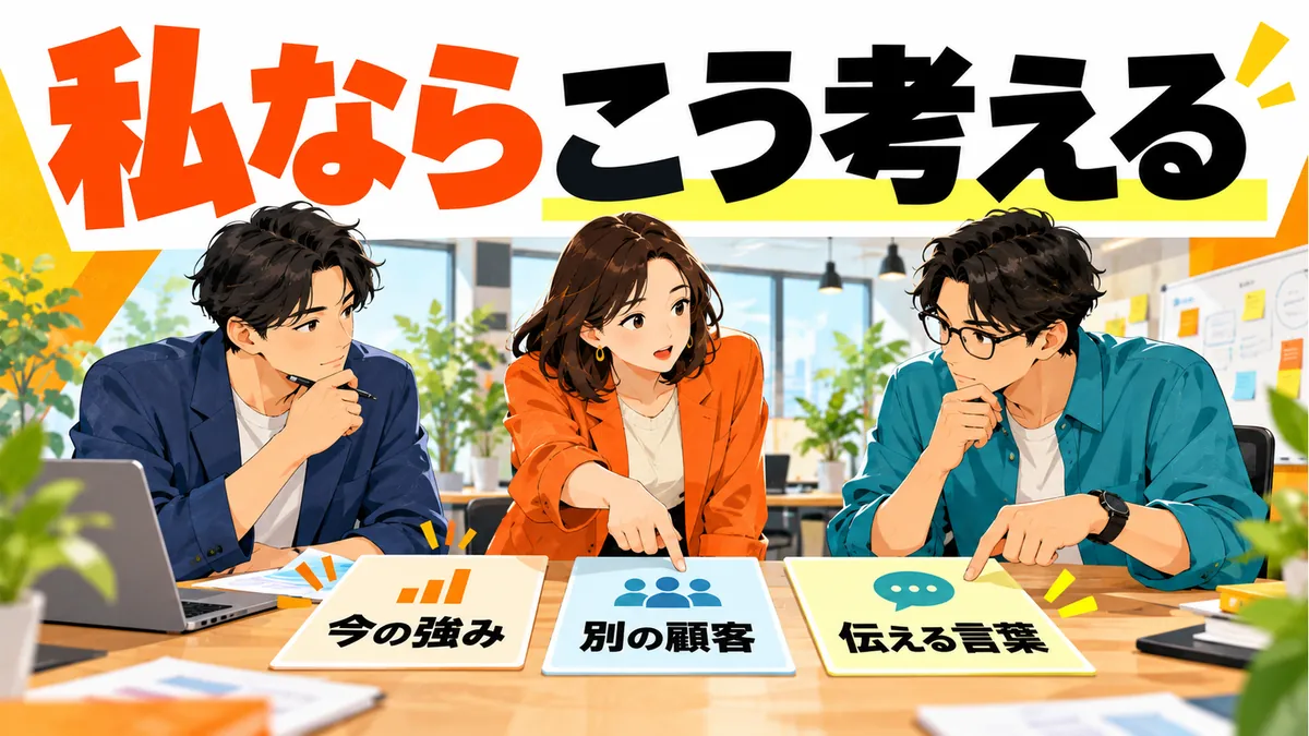あなたの仕事に置き換えると
